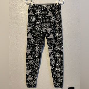 Occult Symbol Leggings, XL